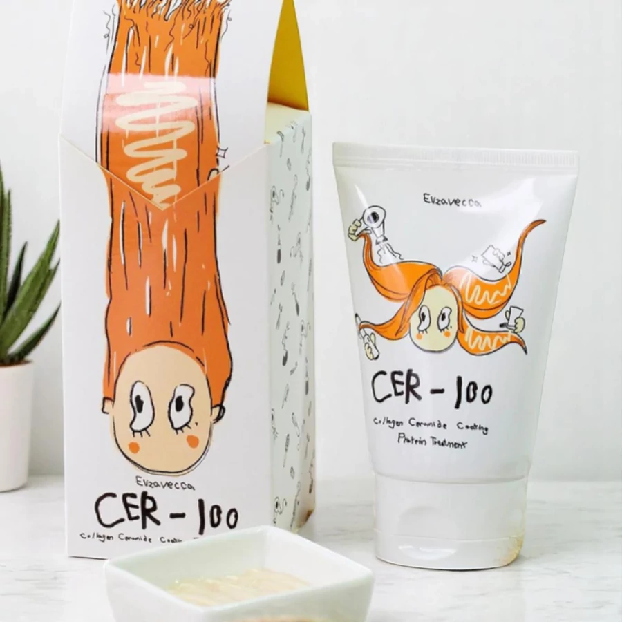 Elizavecca - CER-100 Collagen Ceramide Coating Protein Treatment - Hajpakolás 100ml