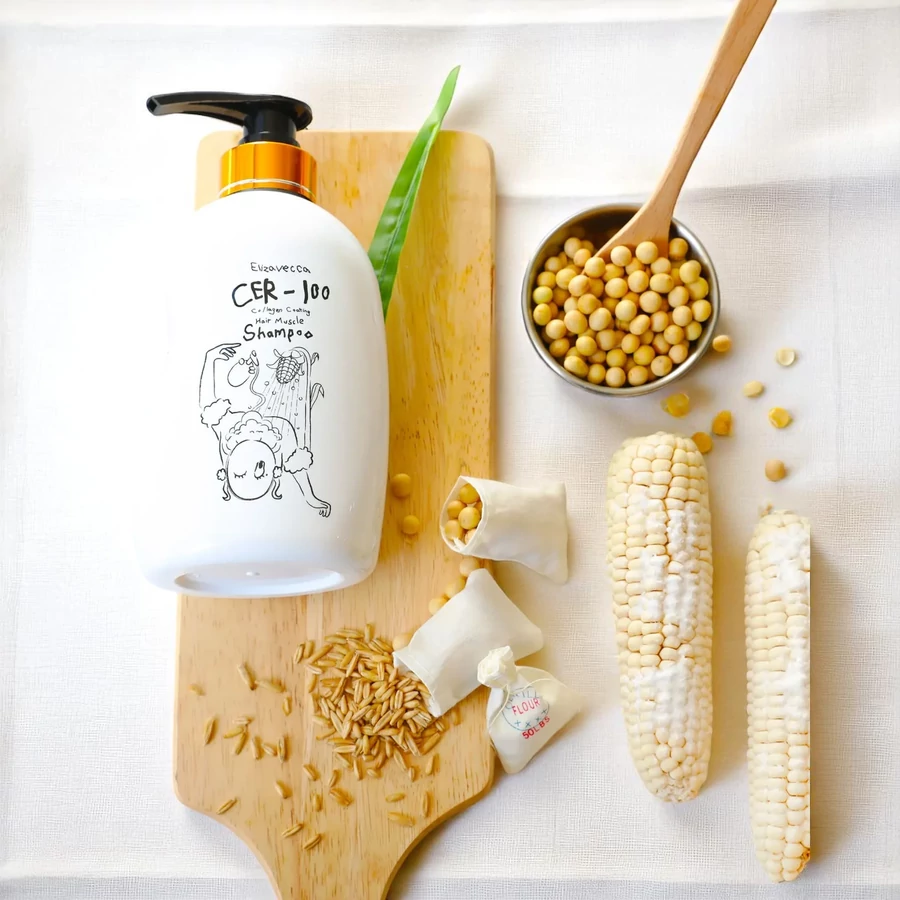 Elizavecca - CER-100 Collagen Coating Hair A+ Muscle Shampoo - Sampon 500ml