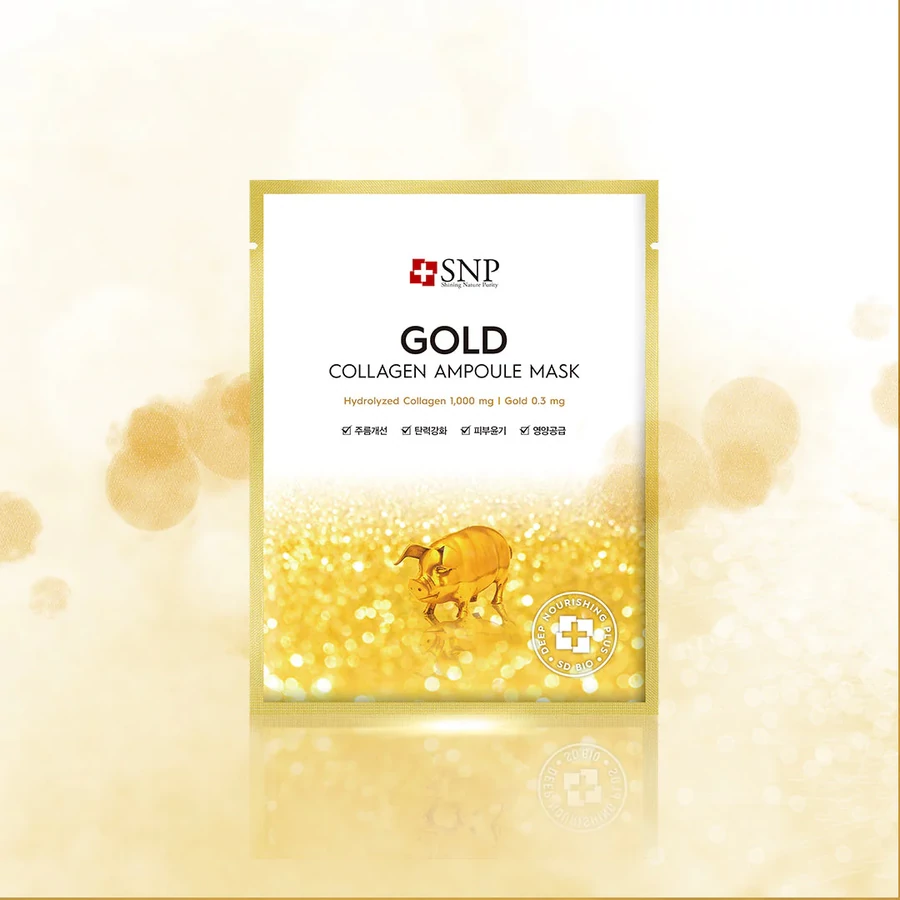 SNP - Gold Collagen Mask - Fátyolmaszk