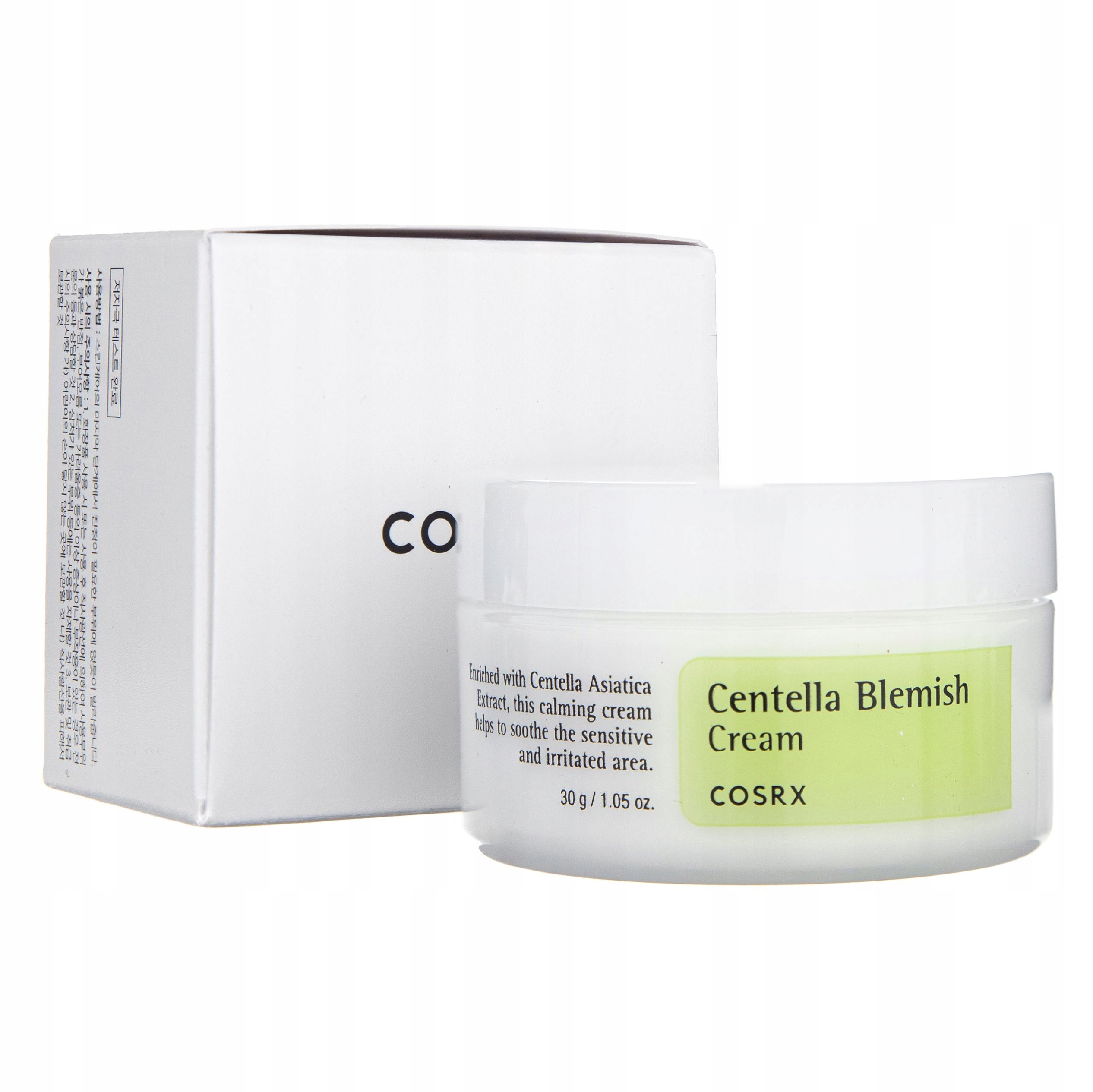 COSRX Centella Blemish Cream archoz ázsiai májjal - 30 ml