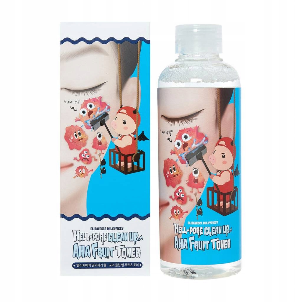 Elizavecca Hell-Pore Clean Up AHA Gyümölcsös Toner
