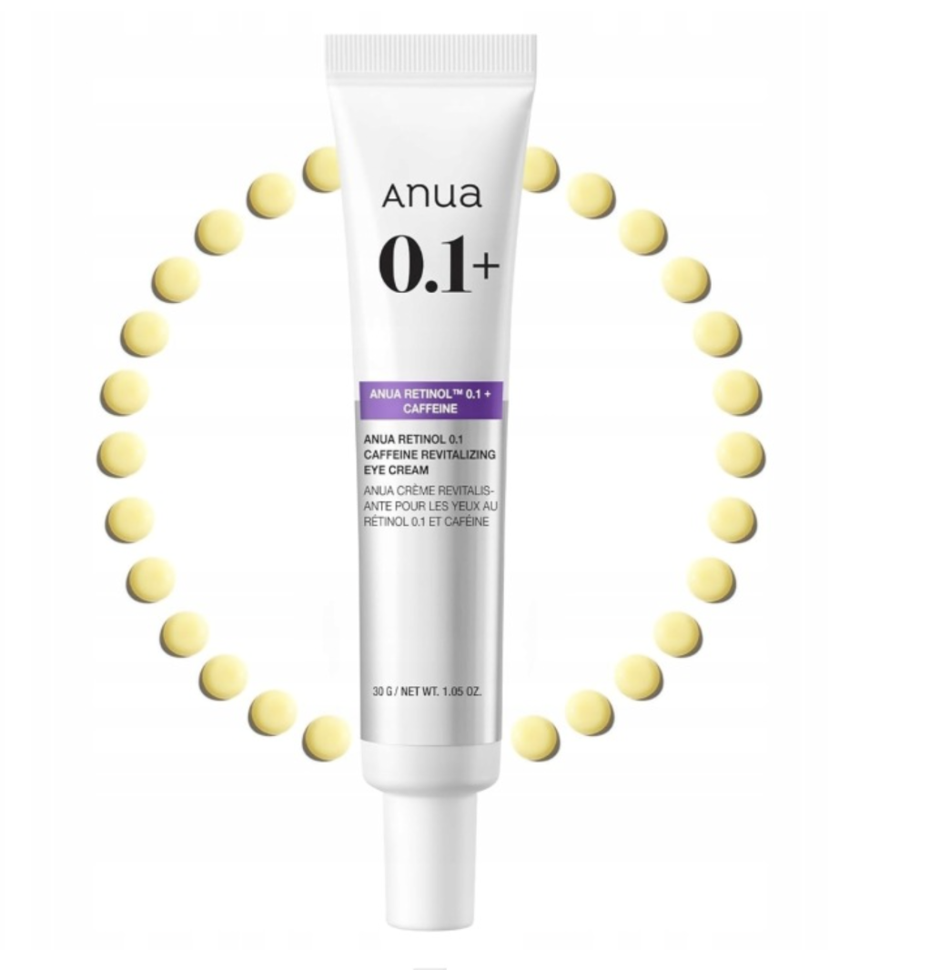 Anua Retinol 0.1 Caffeine Revitalizing Szemkörnyék Krém 30ml