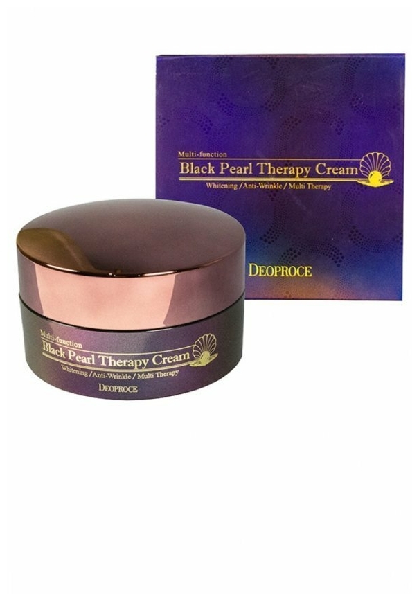 Luxus ránctalanító krém fekete gyöngyökkel Deoproce Black Pearl Therapy Cream 100ml