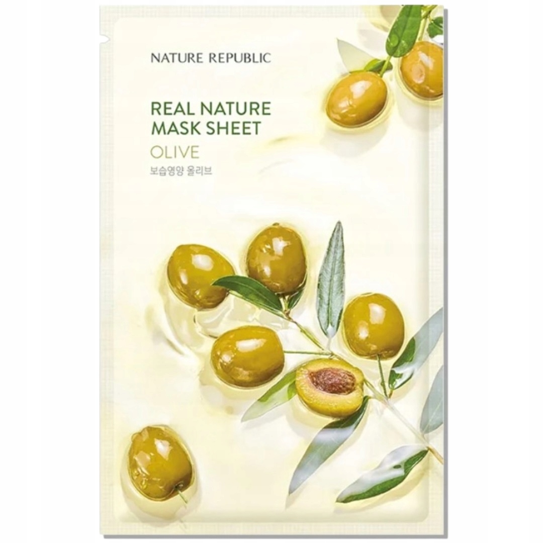 Nature Republic Real Nature Olive Sheet Maszk 23 ml