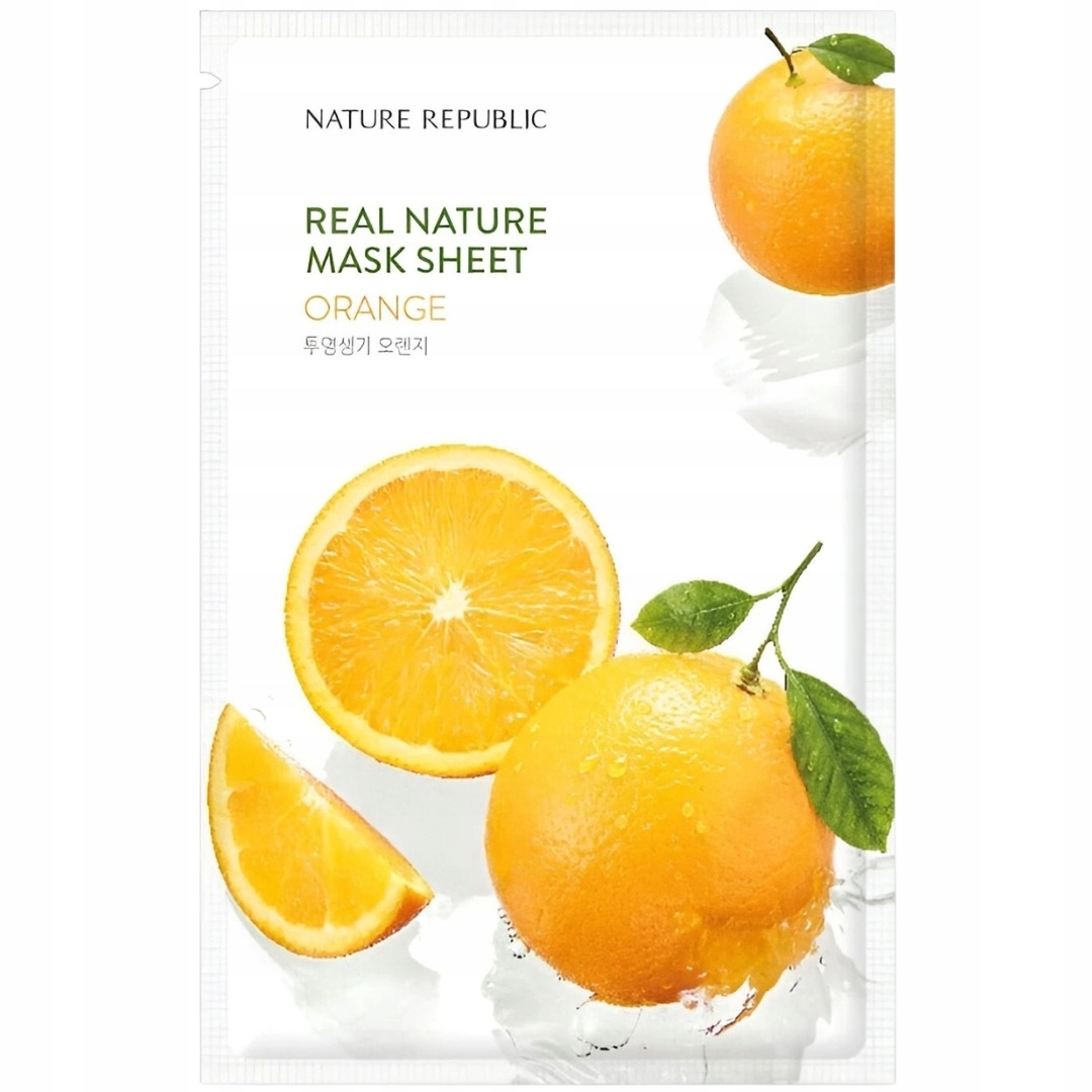 Nature Republic Real Nature Orange Sheet Maszk 23 ml