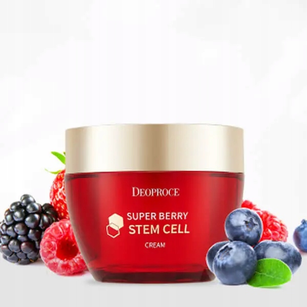 Prémium tápláló Super Berry krém növényi őssejtekkel és erdei bogyós gyümölcsök komplexével Deoproce 50ml